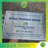 Biển Tên Công Ty In UV Inox Bạc Xước Chữ Xanh Rồng Phương Đông Giá Rẻ