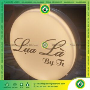 Biển Vẫy 3D Hút Nổi Mica LED Lụa Là Chuyên Nghiệp
