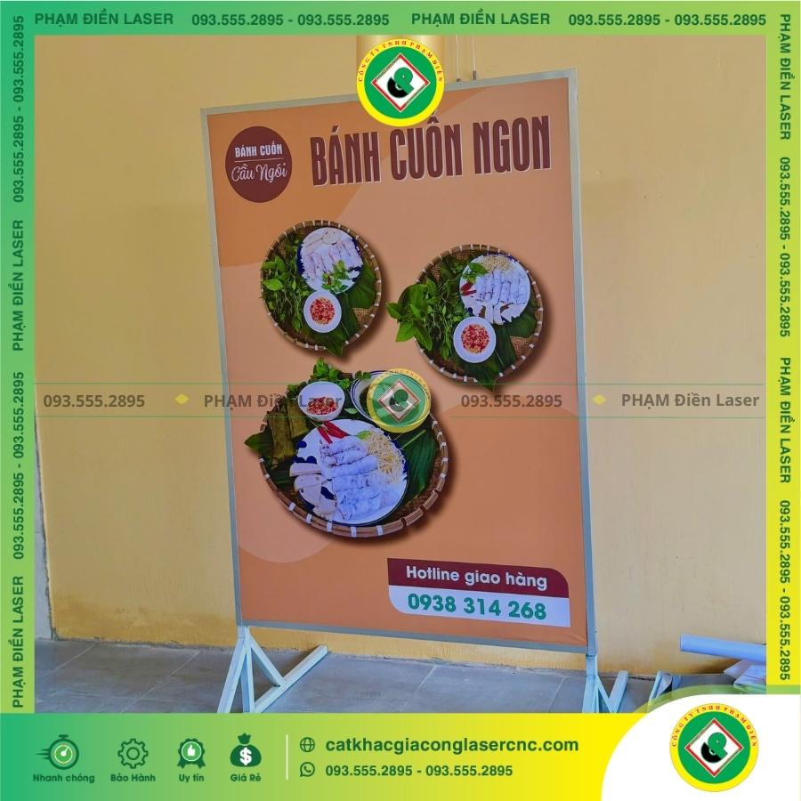 Kinh nghiệm “Vàng” khi lựa chọn đơn vị gia công biển hiệu bạt không gần