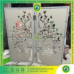 Thi Công Vách Ngăn Hoa Văn MDF Đẹp, Chuẩn, Bền